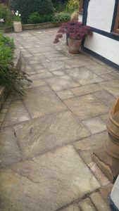 Sandstone Patio cleaning Worcester