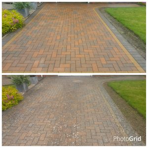 Block paving cleaning pershore